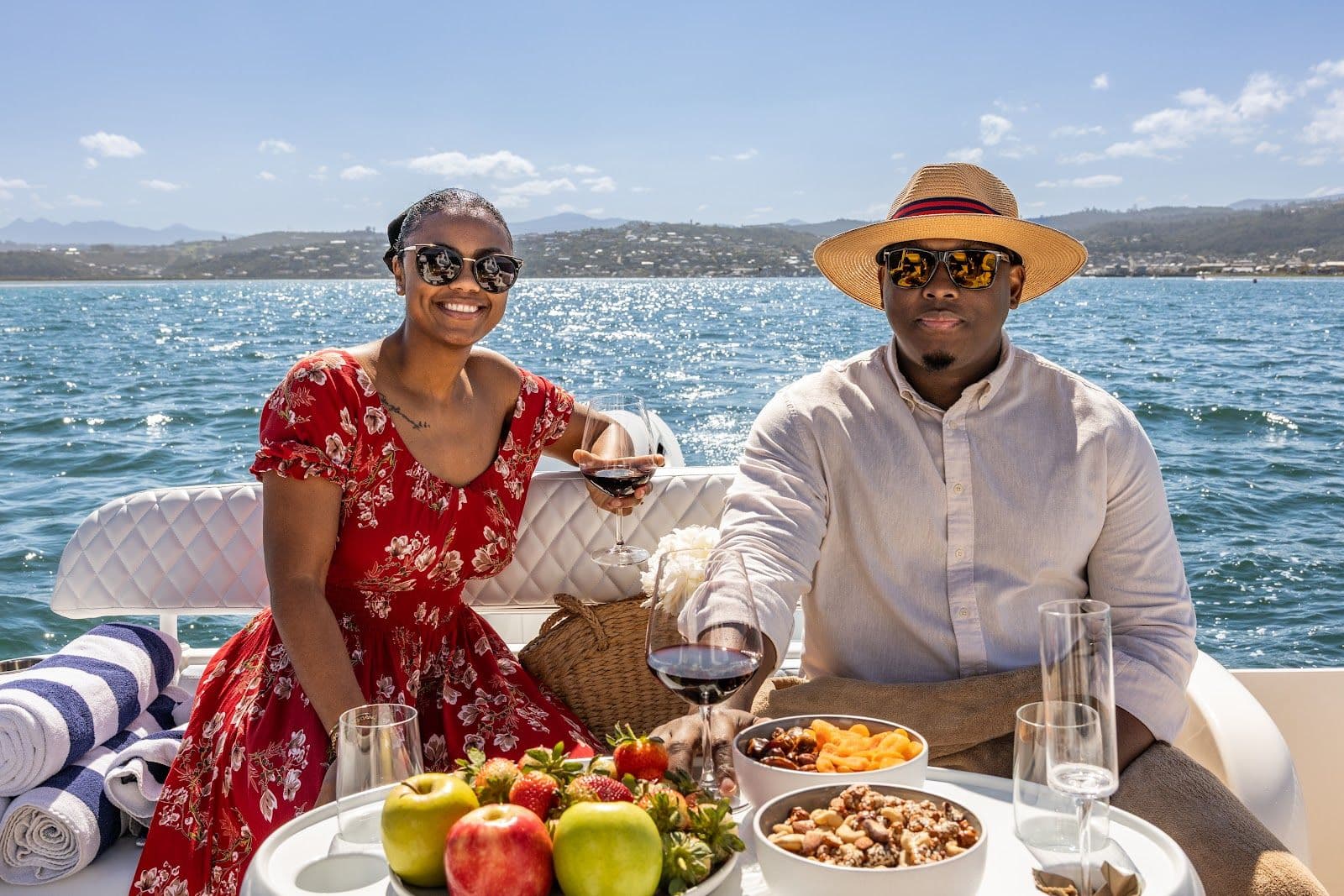 A private Water Club charter on the Knysna lagoon